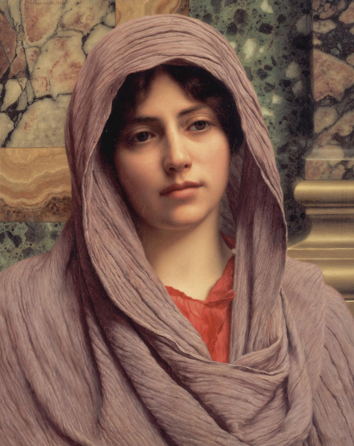 monsieurleprince: John William Godward (1861 - 1922) - Lycinna, 1918