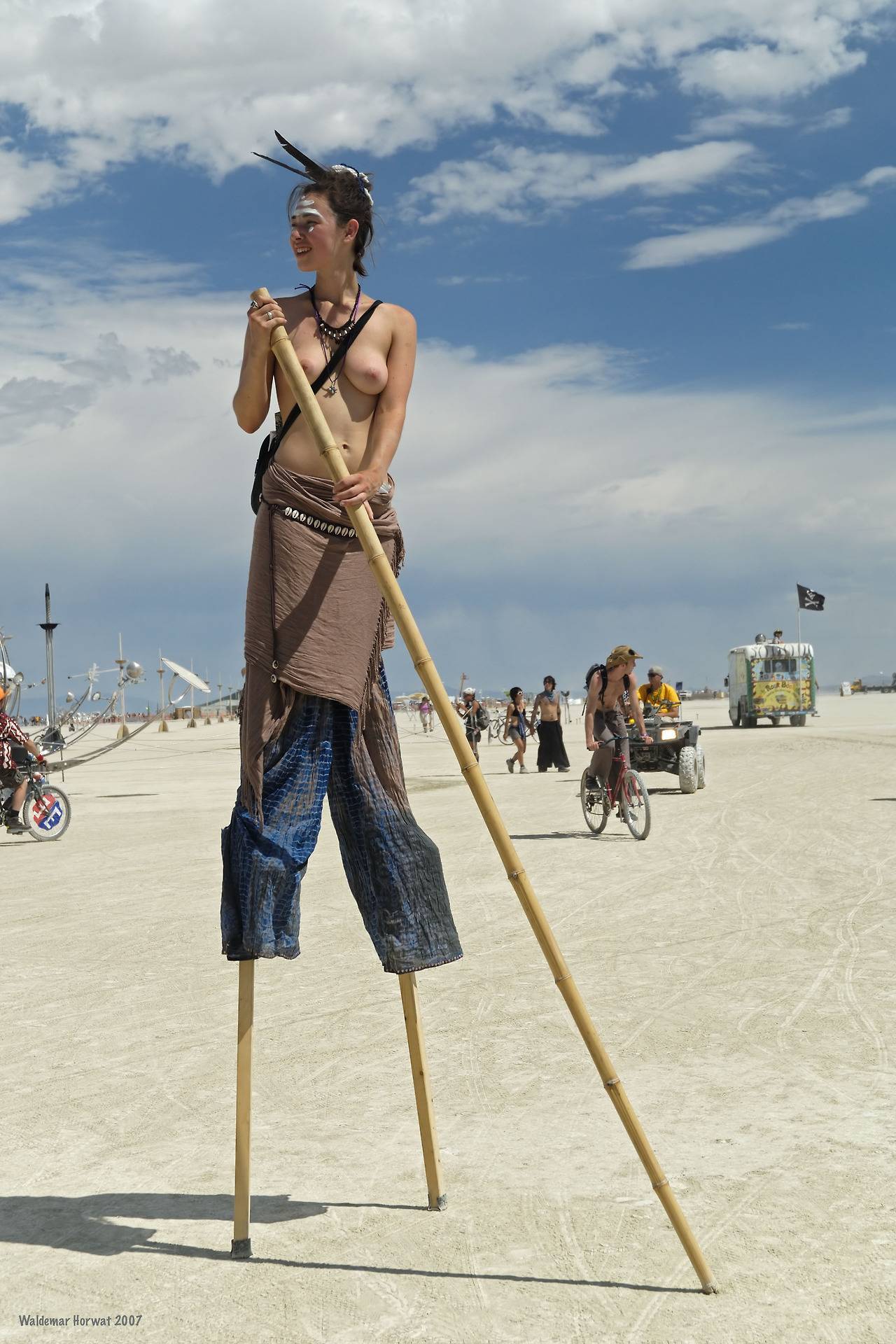 puff-tentacle:  A couple of months till burning man!  Will we see you???? Orange