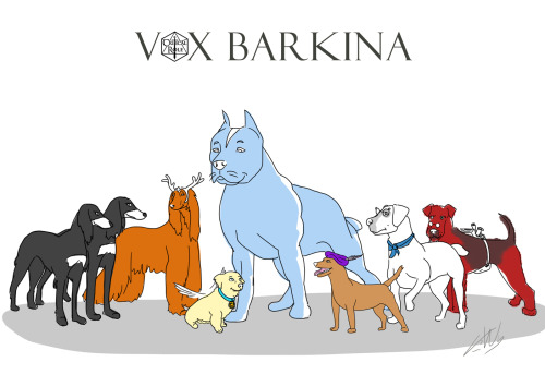 Brought to you by @elpuntthing‘s idea, behold the saviors of Emon: Vox Barkina.