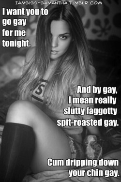 anonymousluttt:  Top Forty Forced-Bi Captions