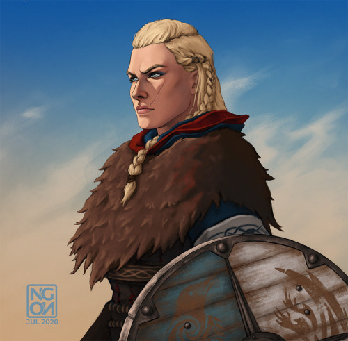 Female Eivor is officially here and I’m so ready for H E RPrints of this art work here: https://www.