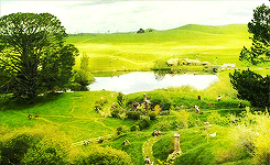 oakenbaggins:hobbit meme [&frac14;] locations: the shire&ldquo;you were born