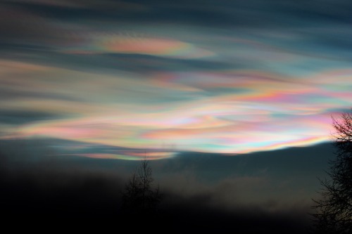 Porn  Night-shining clouds in Norway  photos