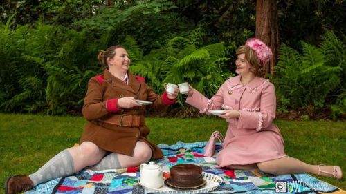 scripturient-manipulator: bemusedlybespectacled:  septembercfawkes: I accidentally found this Umbridge and Miss Trunchbull photo shoot, and it’s terrifying dark children’s literature, show me the forbidden butch & femme couple  I love this so