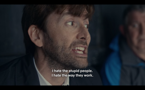 uglywettiewrites: overcompensatingmiller: we get it hardy you hate broadchurch He doesn’t. It 