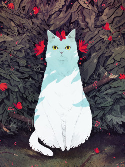 vlynx:  Forest Cat - Kyle Fewell 