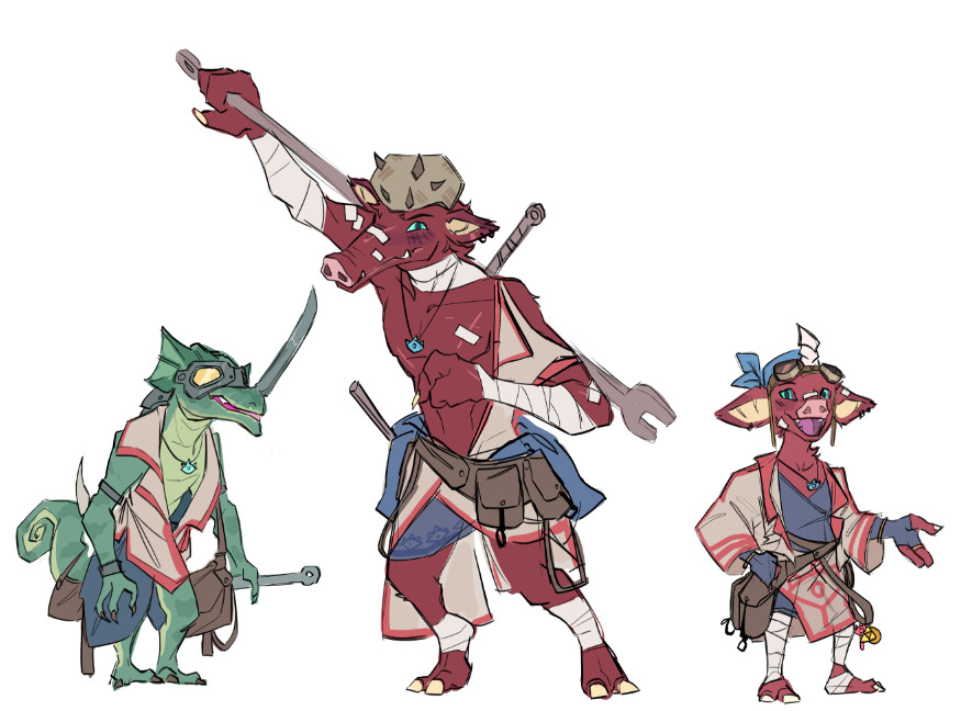 Lance, Morty, Boris (older)