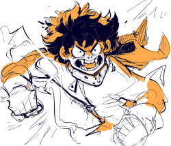 sphenodontia:  deku but his quirk is having little fangs [someone in the crowd yells PREDICTABLE!!!!!]