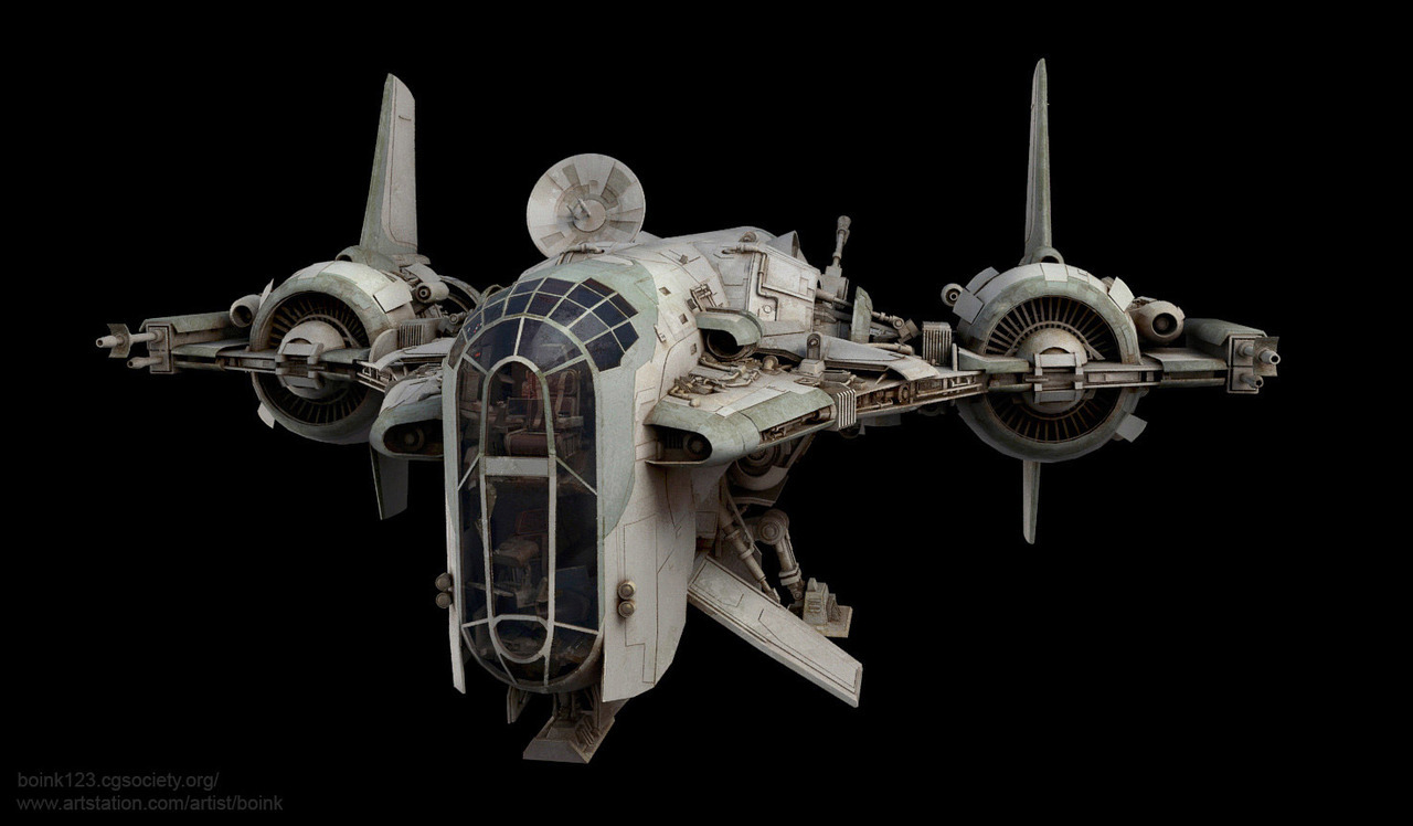 Sci-Fi Fantasy Horror — Cool Sci-fi and Star Wars inspired spaceship...