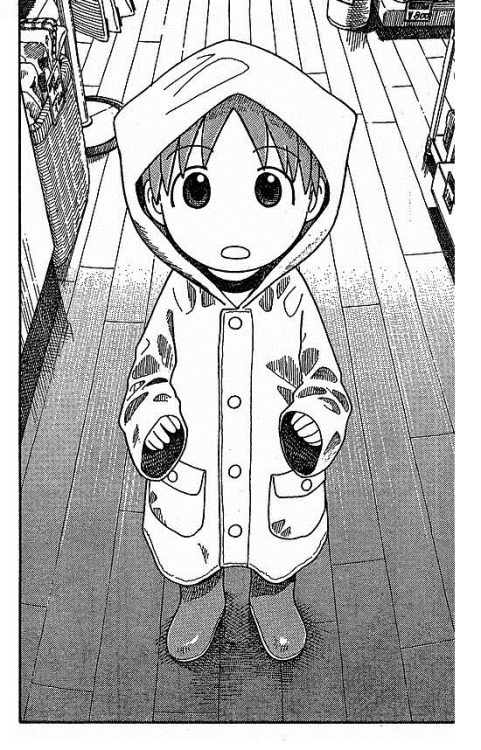 Pretty pic from manga yotsuba ___ manga ( yotsuba&! )