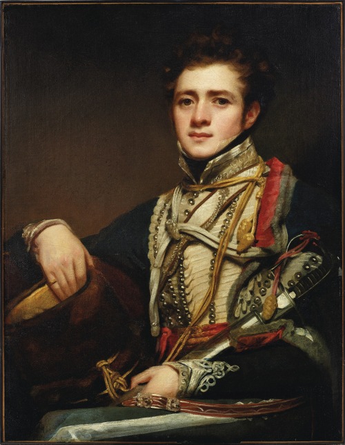 galleryofunknowns:Henry Raeburn (b.1756 - d.1823), ‘Lietenant Colonel George Allan of the 16th Hussa