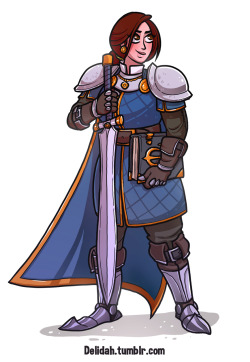 BASIC COMMISSIONElena, stalwart paladin!COMMISSIONS