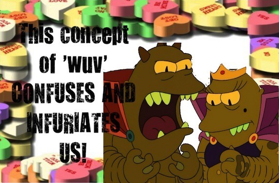 awesomegirlystuff:  Futurama Valentines: Supporting Characters! (and zoidberg) 