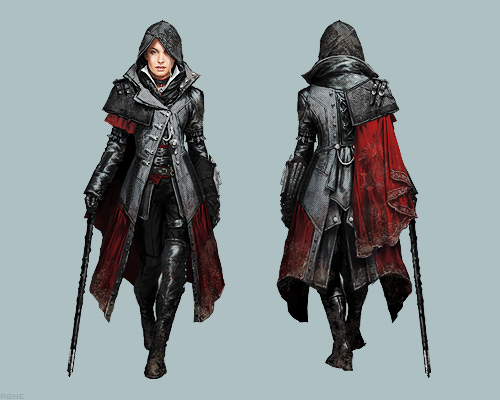 strategichomelanddivision:  Evie Frye + Outfits + Concept Art 