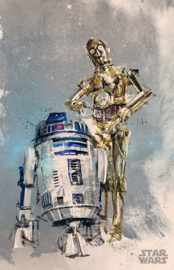 pixalry:  R2-D2 & C-3PO - Created by