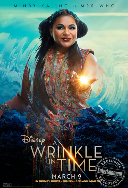 disneyliveaction:  A Wrinkle in Time Character posters.