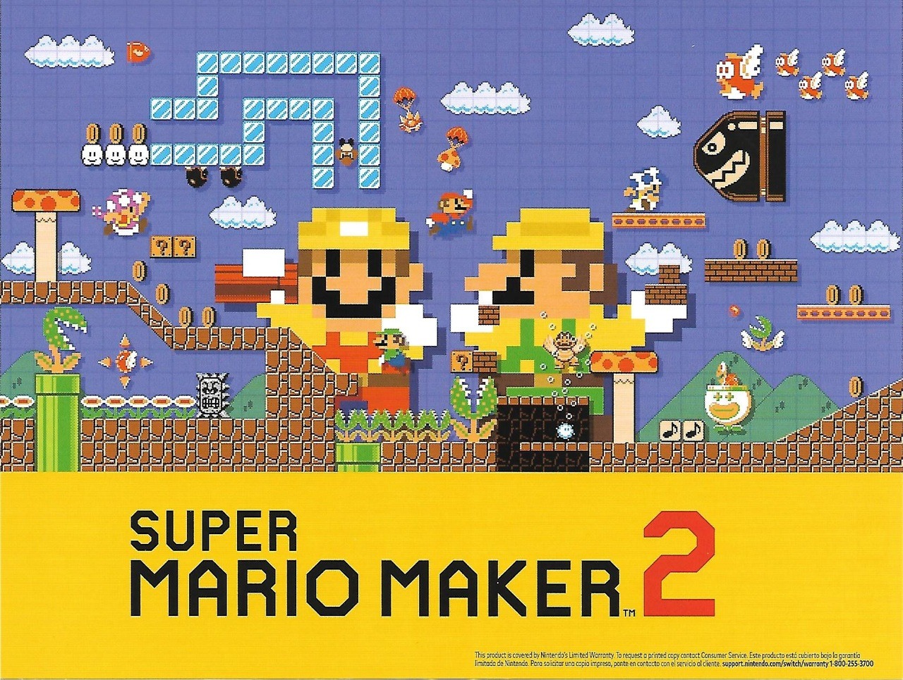 new mario maker sprites