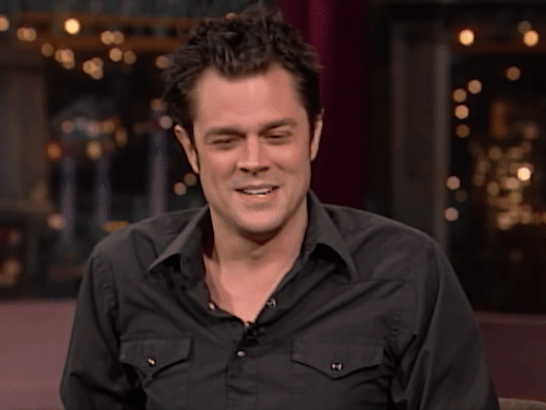 Johnny Knoxville On The David Letterman Show, 2001