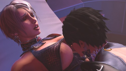 willywankersfm:  Continuing the ‘Month of Valentine’ I decided to share more Ivy X Bayonetta!Hmmm , I should make a comic. 