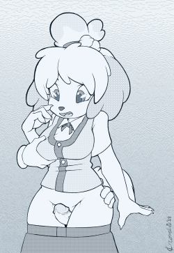 cromboi:  Isabelle Because I’m furry trash, and I ended up