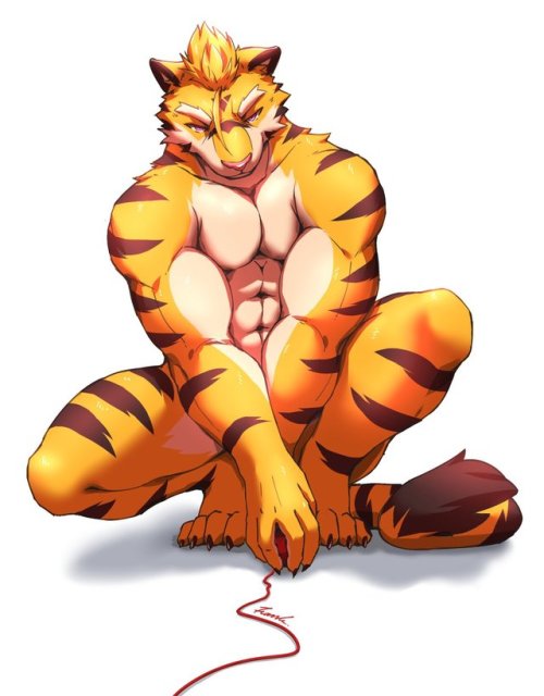 badtigerfrank:playing with ball of wool adult photos