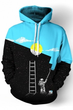 Gomr: Bestsellers Of 3D Hoodies [20%-50% Off]  Space Painter // Colorful Space  Space