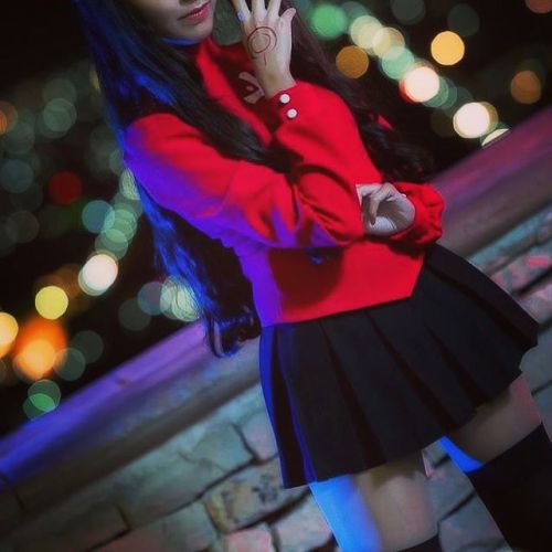 #tohsakarin #fatestaynight #anime #japan #cosplay #zettairyouiki #stockings #medias #kneehighsocks #