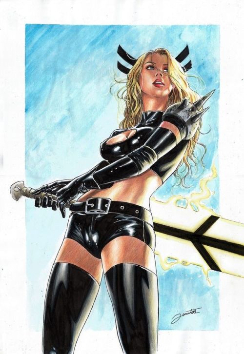 dailydamnation: Illyana RasputinArtist: Jon