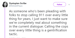 saturnineaqua: phoenix-ace:  fandomshatepeopleofcolor:  Stop!Calling!The!Cops!On!Black!people! . You arent fooling anyone with your excuses about feeling “scared” or “worried”.Black people existing around you isnt something to be “scared”