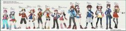 someonestolemyteddy: Pokémon protagonists’