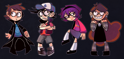 myunicorneatshands:some weird cartoon kids