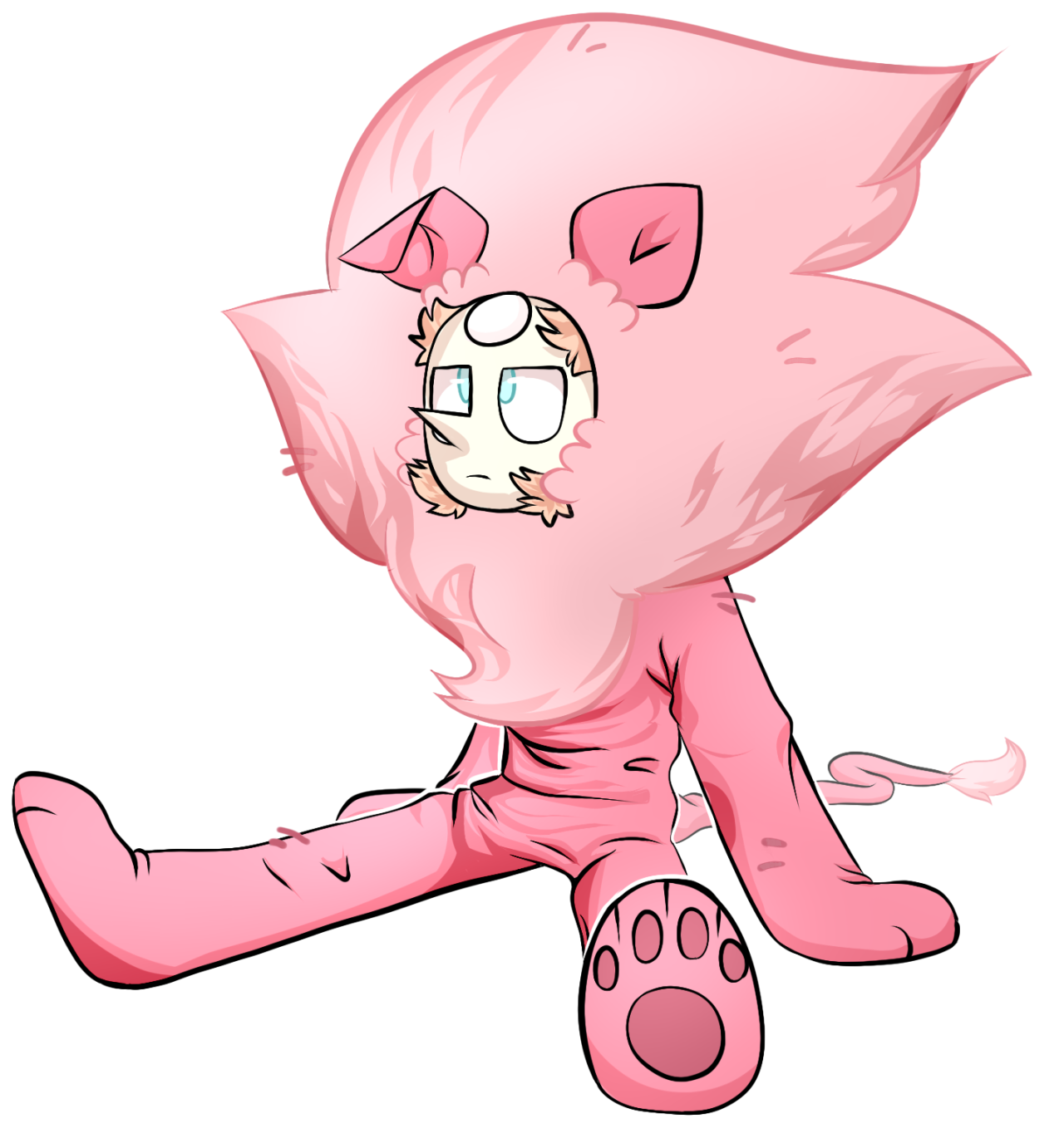 goopy-amethyst:  kyuubi83256:    Steven: Pearl! I made this for you with all my heart