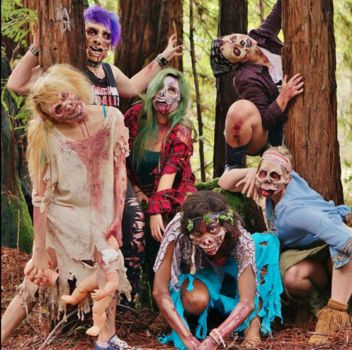 Zombie close ups on their actors! (we had a photoshoot yesterday for Evil Dead the Musical)