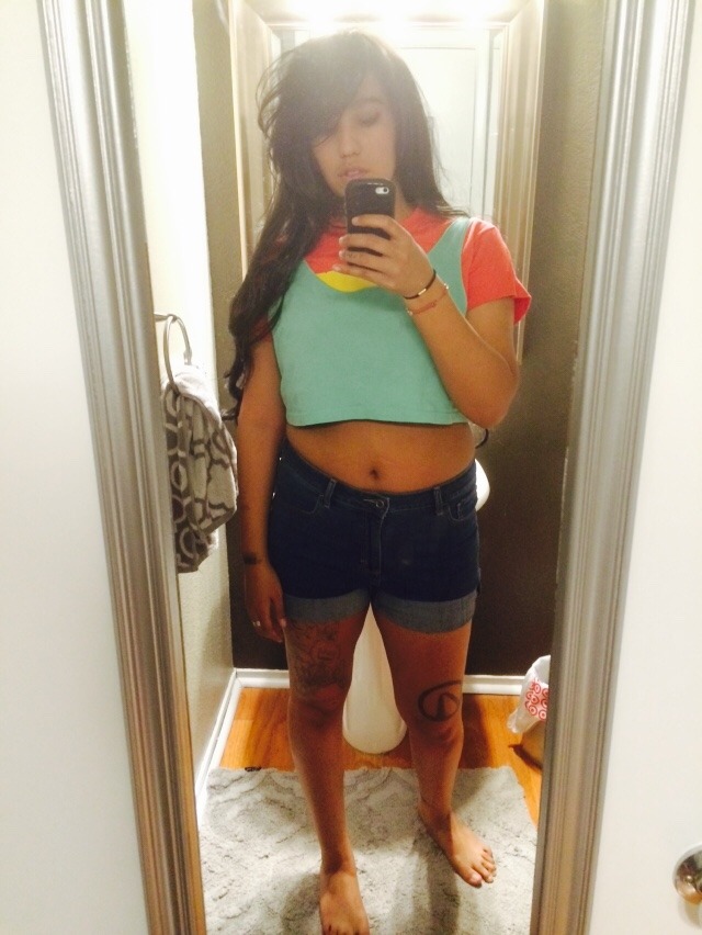 theprettiestsiren:Lmao have stevonnie without the gem :p