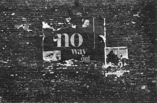 Elliott Erwitt No Way Out:New York City 1950