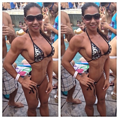 loveoffemalemuscle:  Tina Nguyen