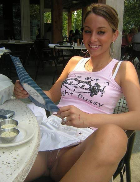 At the restaurant porn pictures