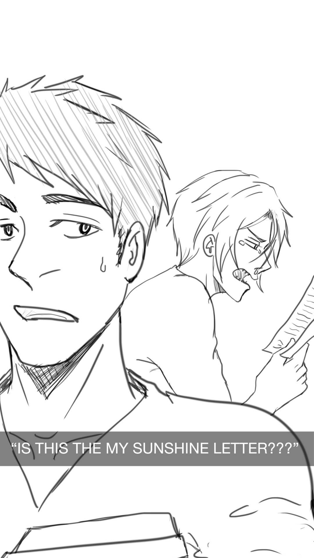 myobixhitachiin:  oidontcry:  Finally convinced him not to throw it away……..（￣A