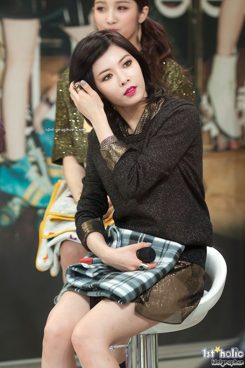 Kim Hyun Ah (4Minute) - MNet Wide Open Studio Pics