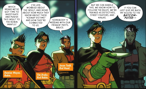 And I need to hear it from you Tim, because Jason and Damian lie through their teeth.