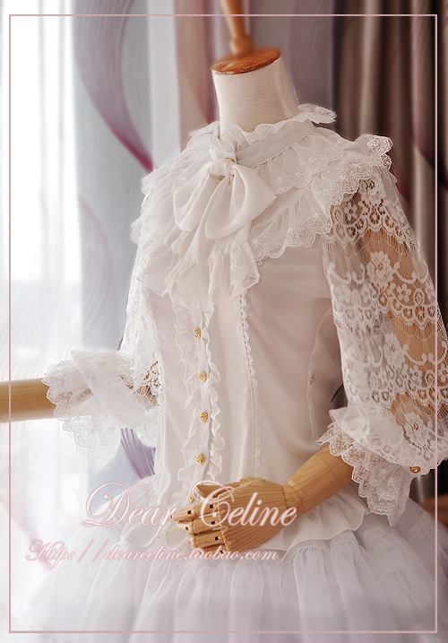 meowberrie:  Lolita update! New Dear Celine set! There’s a JSK, babydoll OP, blouse,