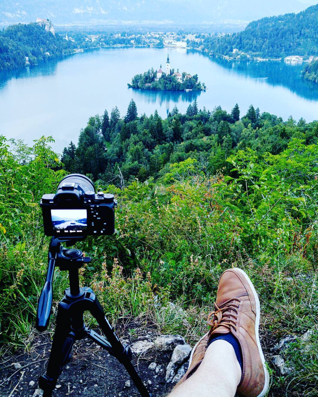 wanderingkindalost:  Cheers Slovenia you were amazing! #slovenia #bled #travel #photography