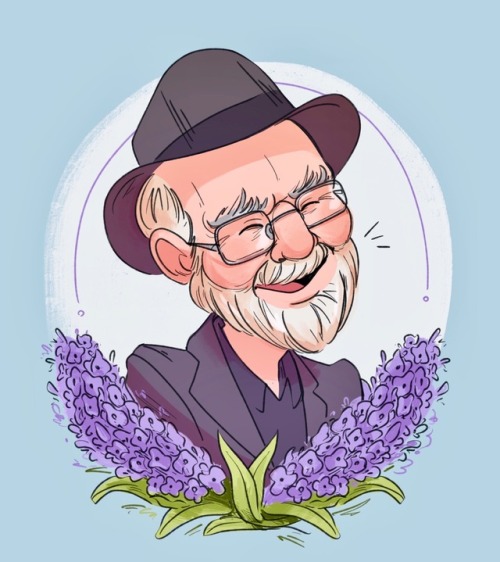 the-meggo: “Do you not know that a man is not dead while his name is still spoken?”  GNU Terry Pratchett and happy Glorious 25th of May!   —  Every year I tell myself that I’m going to make something for the Glorious 25th and every year I run