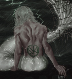 Mermay Agrippa because his hair is perpetually wet anyway (Get the sketch, a process gif, and early access to the speedpaint once it goes up on my Patreon)Do not use/repost/tag my art as kin, oc, id, etc without permissionПожалуйста, не используйте