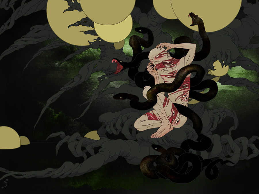 victoriousvocabulary:  MALEFICIUM [noun] Latin: meaning “wrongdoing” or “mischief”