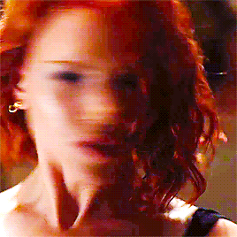 thlesbianism:  natasharomanovgifs:  Natasha’s first and last appearances in each