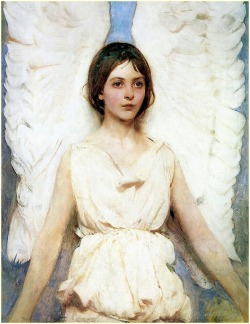 Angel by Abbot Handerson Thayer 1887