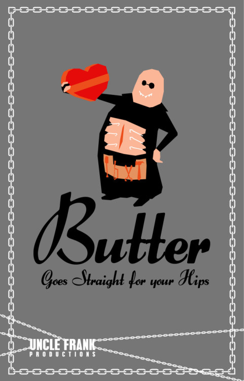 sixpenceee:Valentine’s Day Cards Featuring Horror Icons by Uncle Frank Productions  To all my lovely followers!…Can someone please tell me who the Butter one is, though?