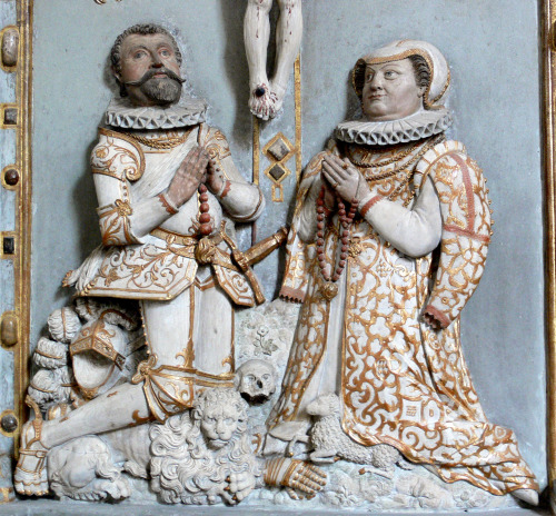 Epitaph of a couple in the Aulendorf Sebastianskapelle, 1607