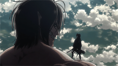 ohlevi:Hanji ‘s small fangirling over titan eren is the cutest thing ever
